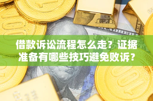 北京借款诉讼流程怎么走？证据准备有哪些技巧避免败诉？