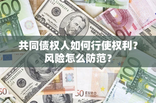 北京共同债权人如何行使权利？风险怎么防范？