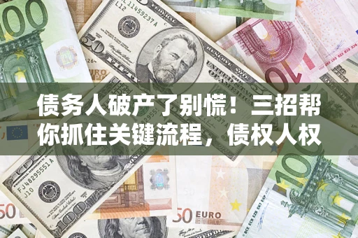 北京债务人破产了别慌！三招帮你抓住关键流程，债权人权益不再缩水