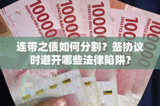 北京连带之债如何分割？签协议时避开哪些法律陷阱？