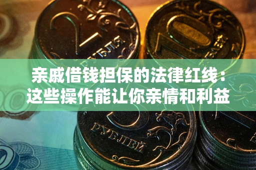 北京亲戚借钱担保的法律红线：这些操作能让你亲情和利益两不误