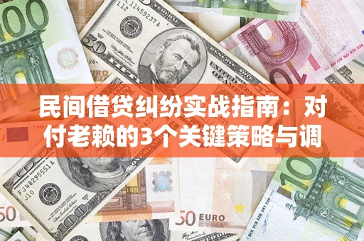 北京民间借贷纠纷实战指南：对付老赖的3个关键策略与调解盲区解析