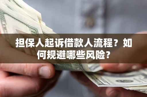 北京担保人起诉借款人流程？如何规避哪些风险？