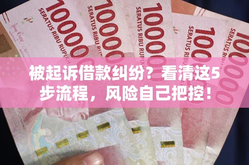 北京被起诉借款纠纷？看清这5步流程，风险自己把控！