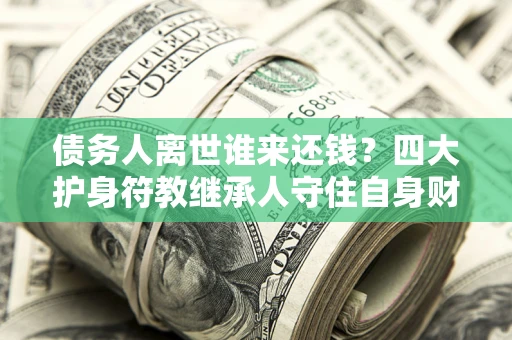 北京债务人离世谁来还钱？四大护身符教继承人守住自身财产